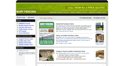 Desktop Screenshot of buryfencing.com